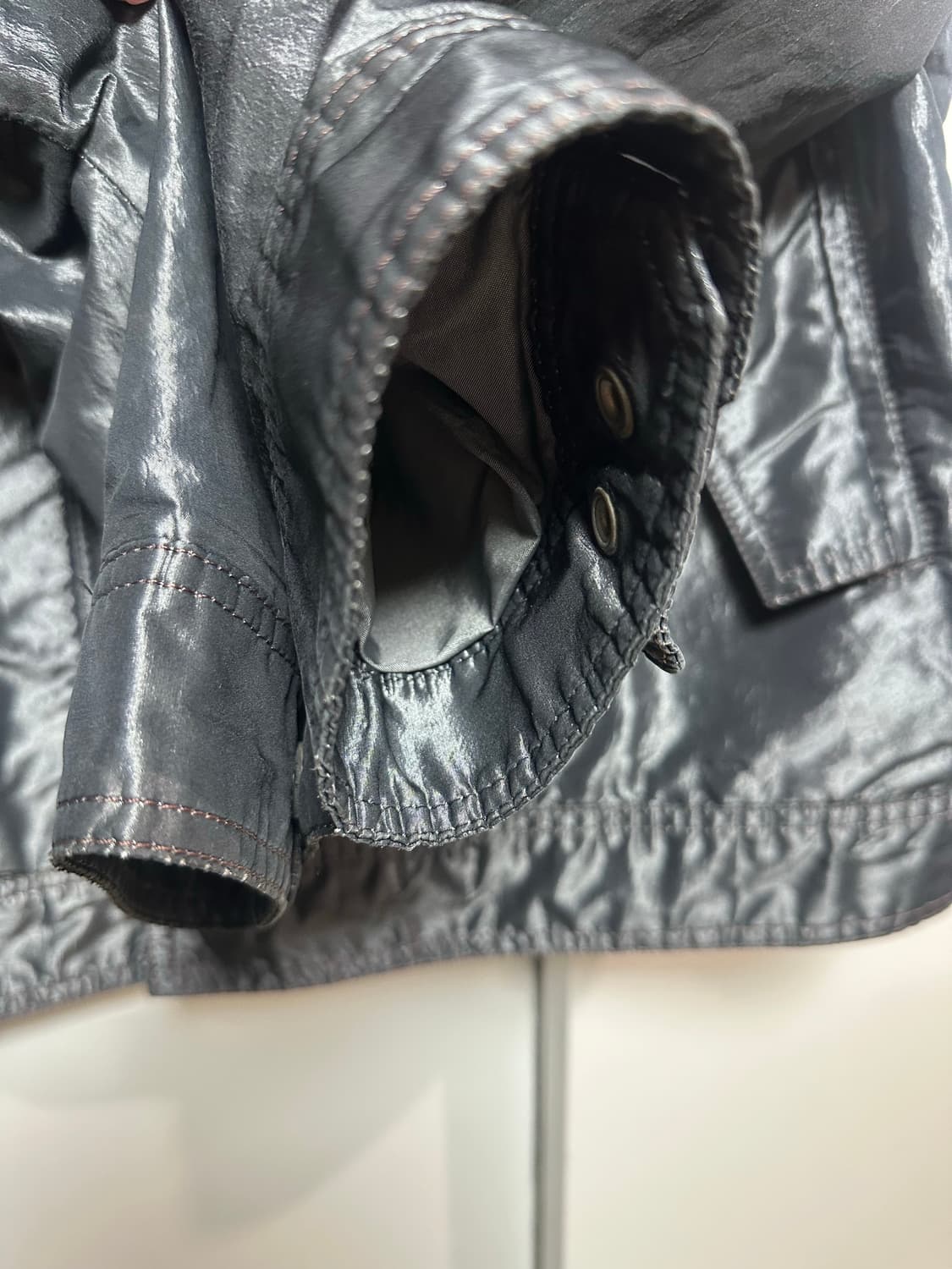 지오 송지오 유광 블랙 이중 자켓 상품이미지2