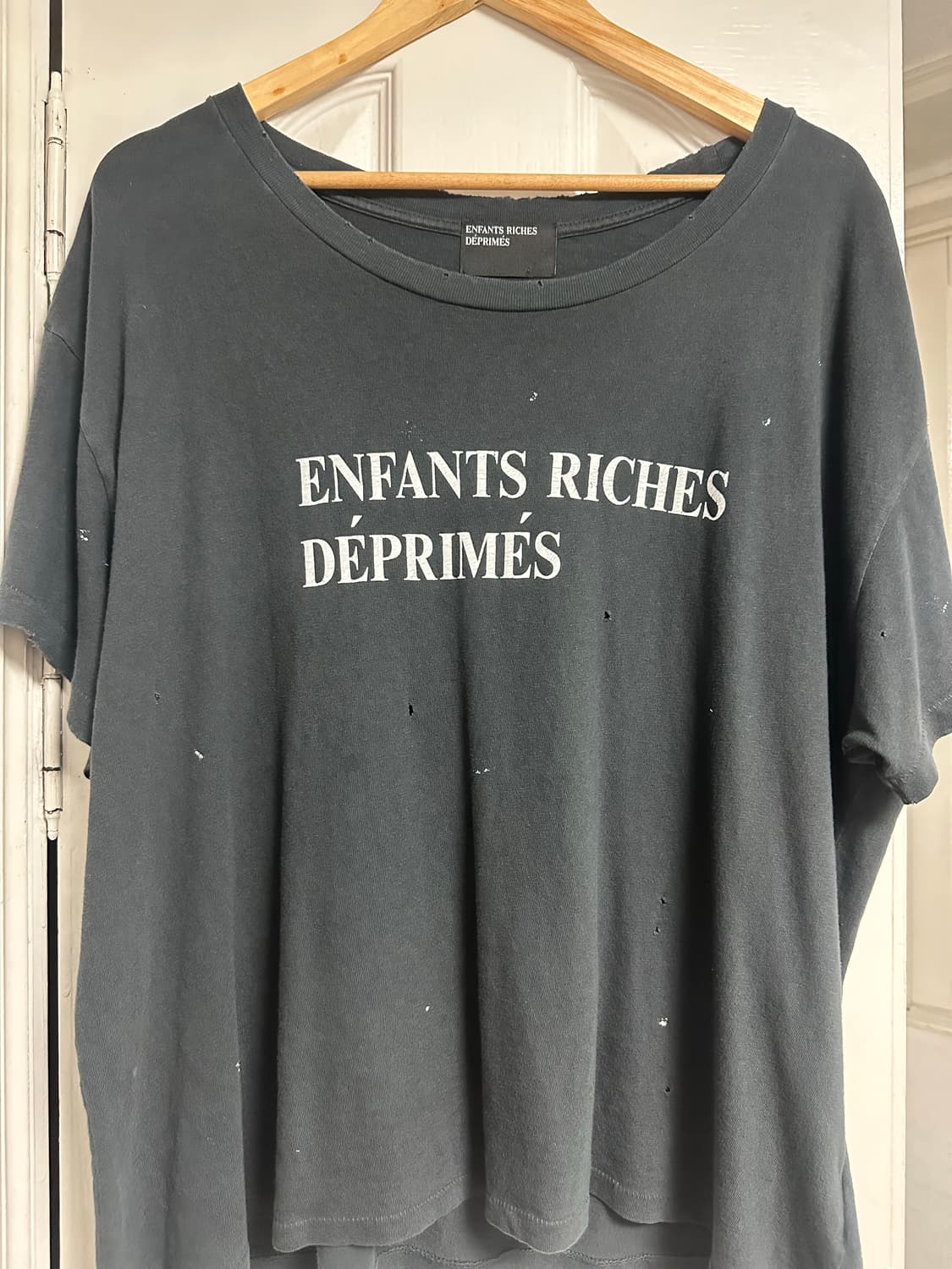 앙팡리쉬데프리메 ERD 25ss 클래식로고 데미지 반팔 상품이미지2