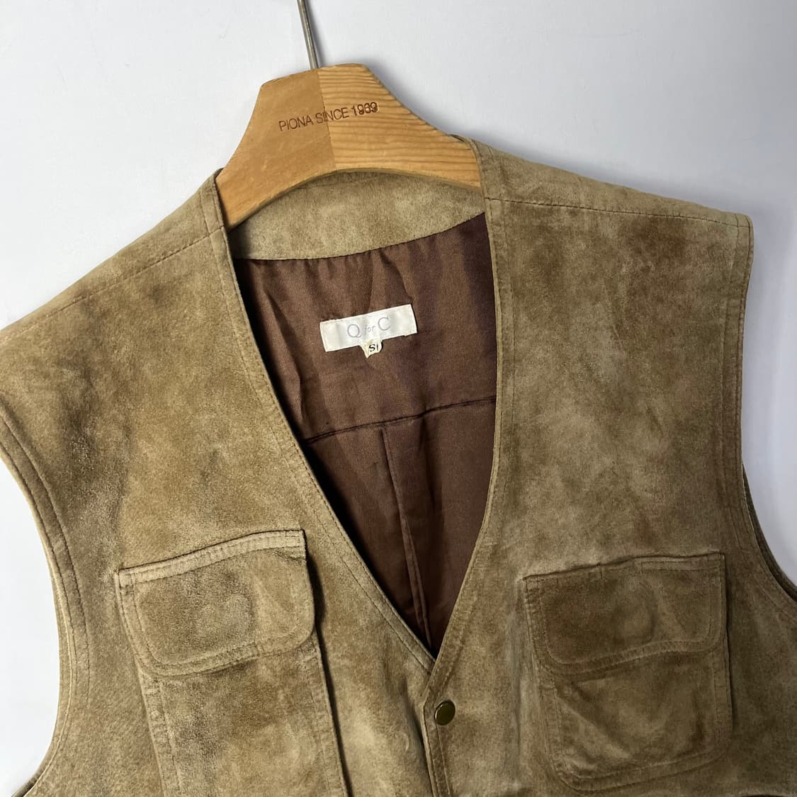 [JPN] 빈티지 스웨이드 피싱 베스트 상품이미지2