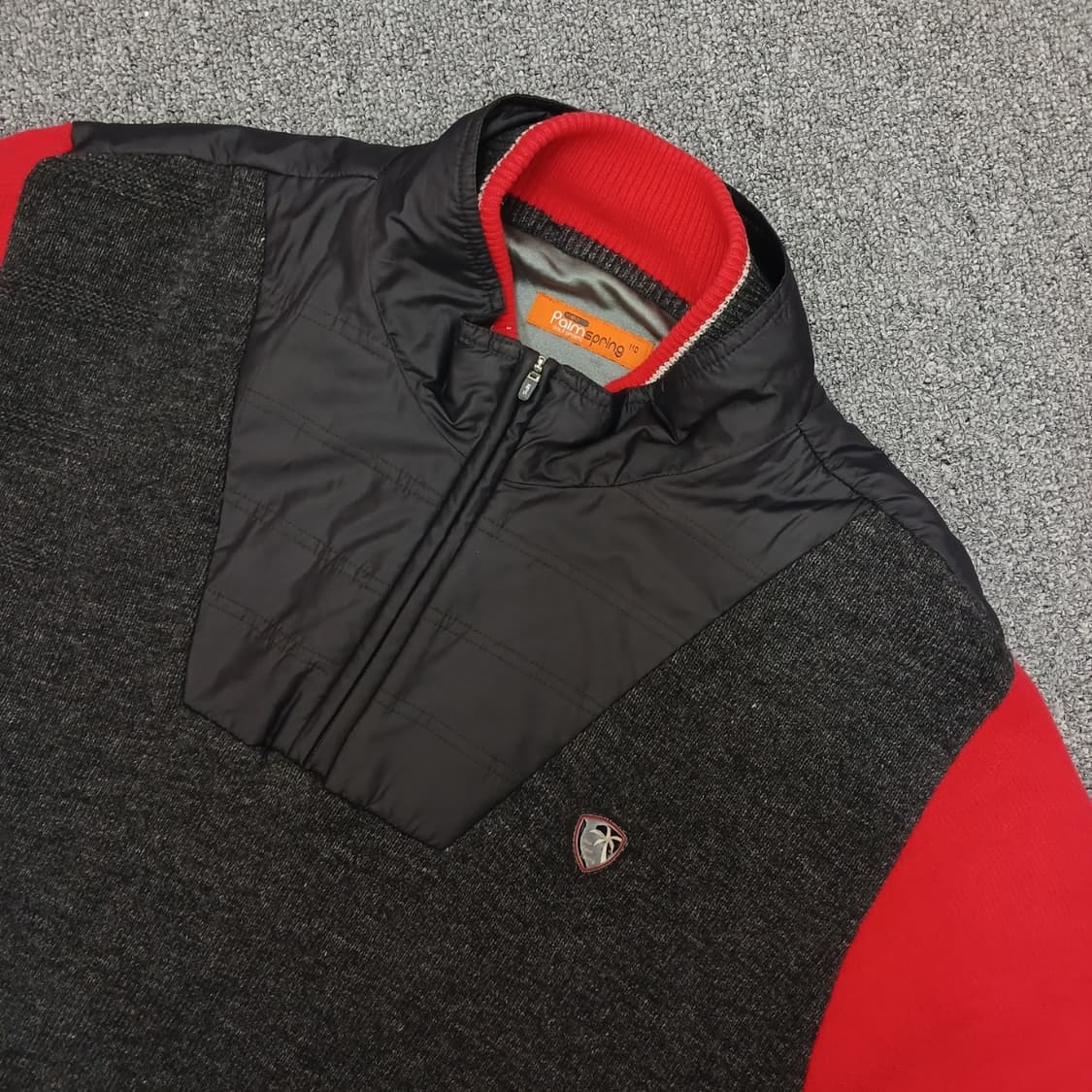 네오팜스프링 골프 남성 하프집업 니트 상품이미지2
