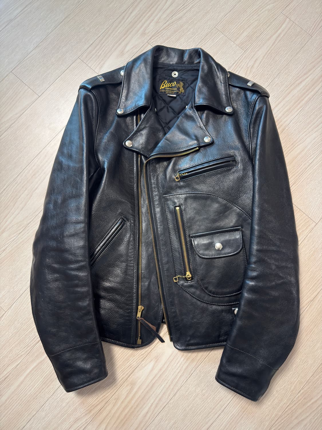 [38] J24 라이더 자켓 리얼맥코이 부코 Buco 상품이미지1