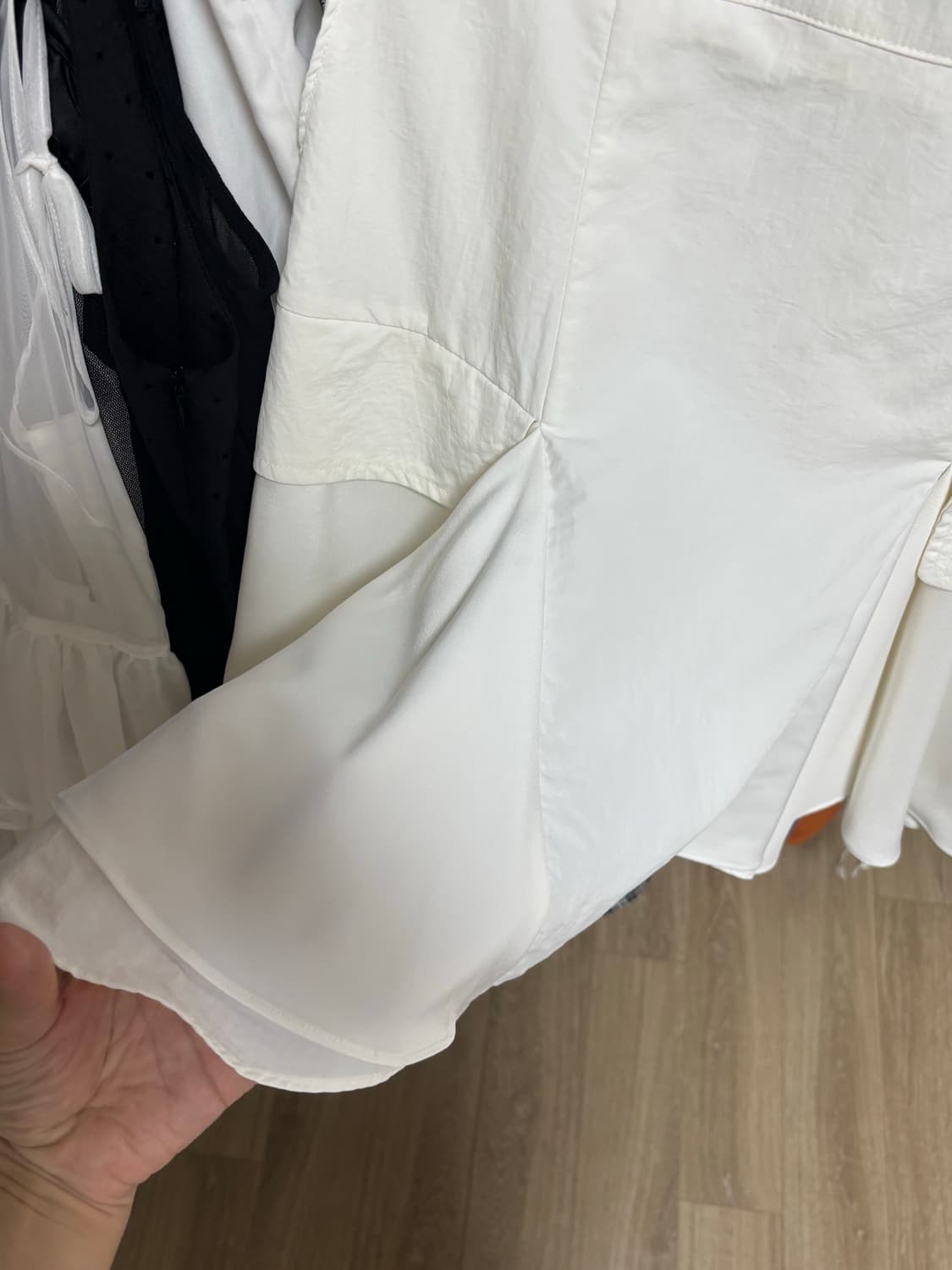 시눈 아이보리 스커트 상품이미지3