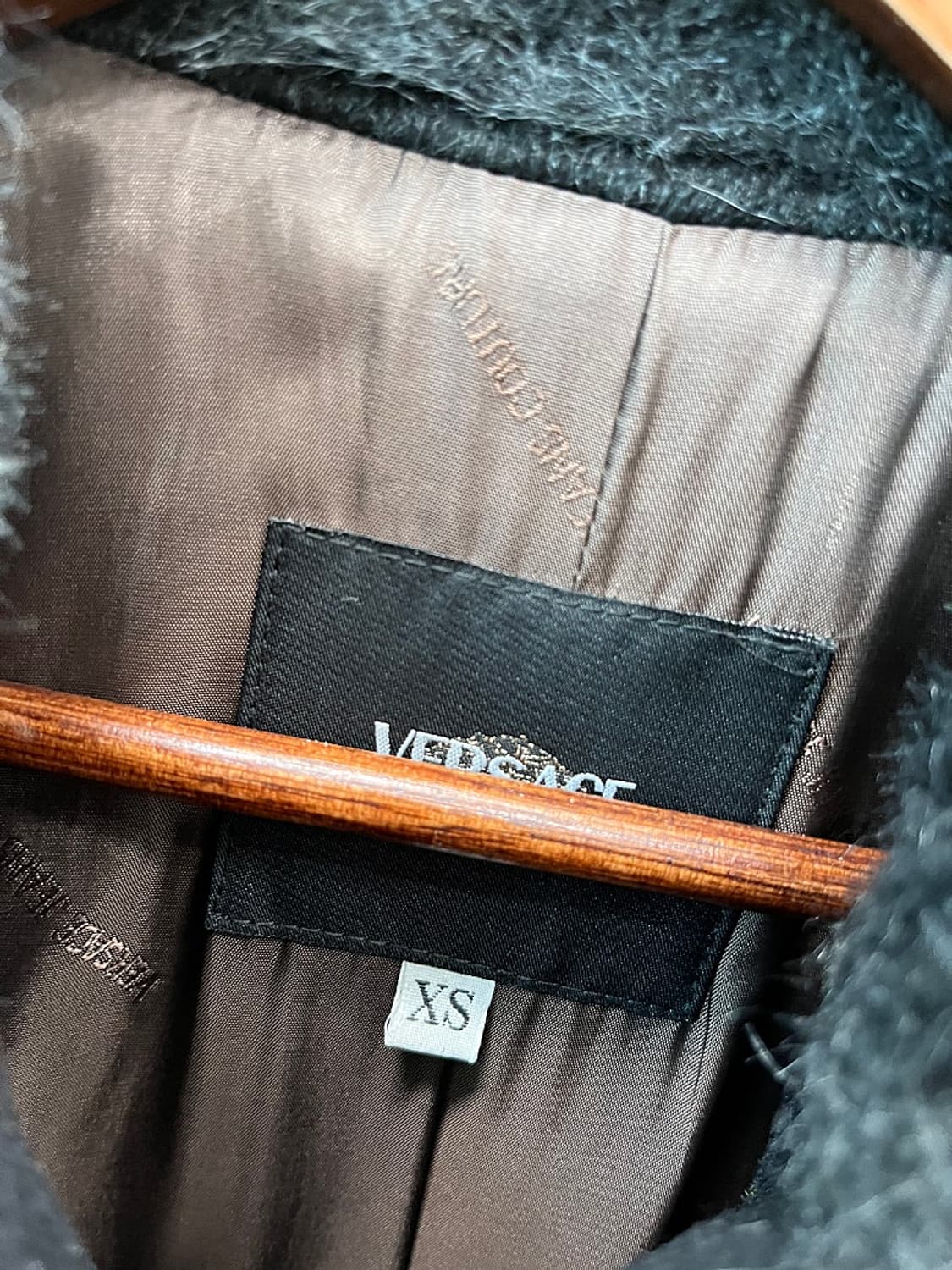 여) 베르사체 00s 퍼코트  상품이미지6