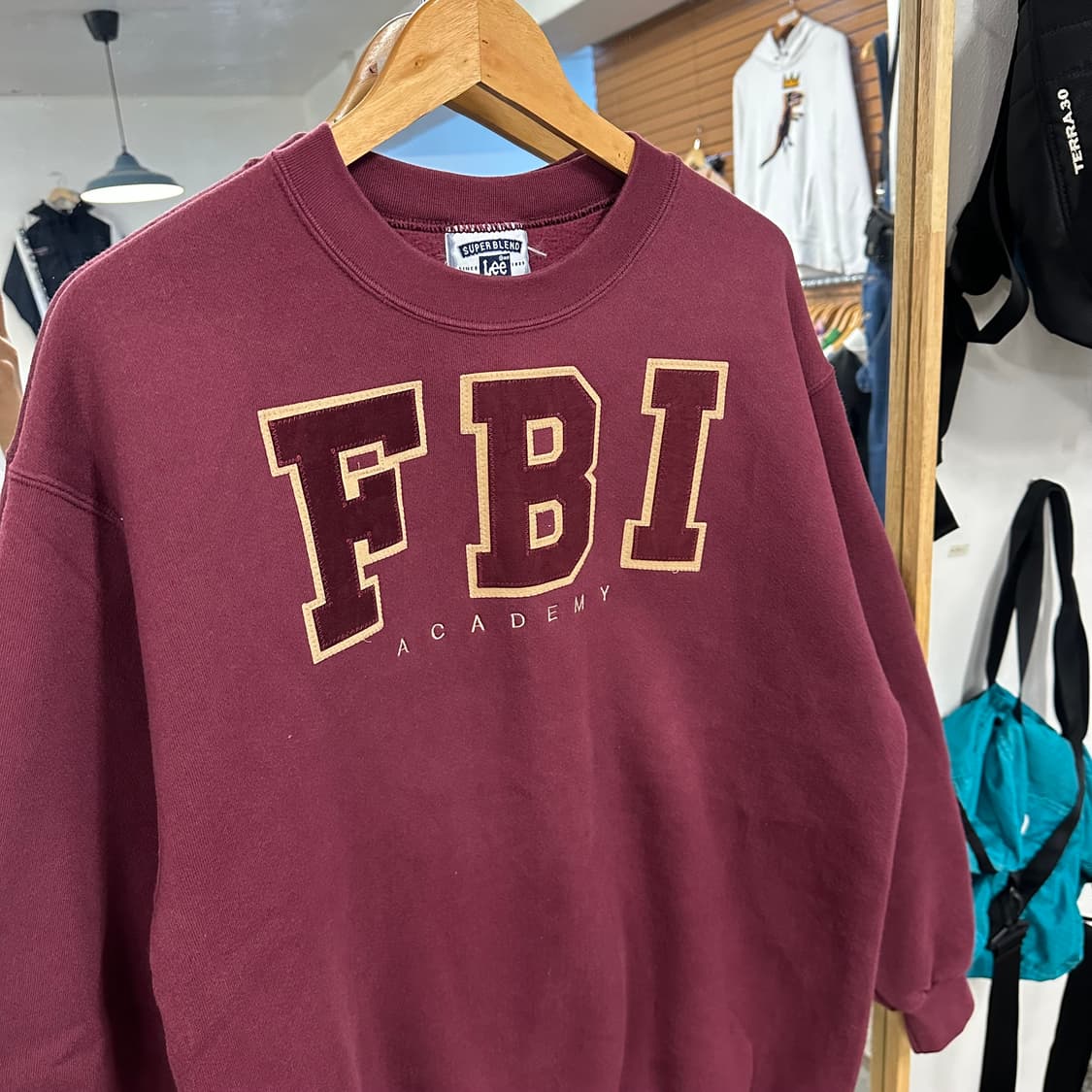 00s FBI 아카데미 스웻셔츠 상품이미지2