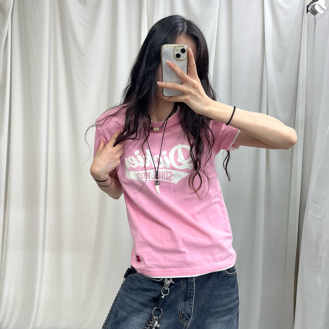 Dickies pink T-shirts 상품이미지1