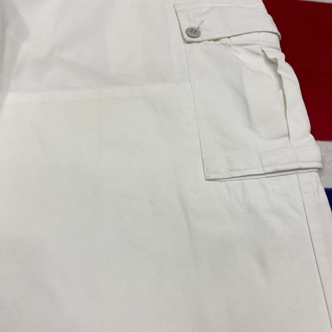 폴로스포츠 화이트 카고팬츠 36 상품이미지4