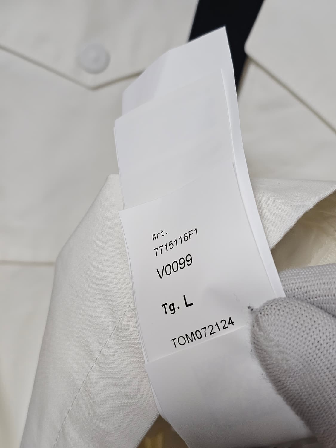 스톤아일랜드 고스트피스 O-벤틸 코튼 자켓 (새 상품) 상품이미지5