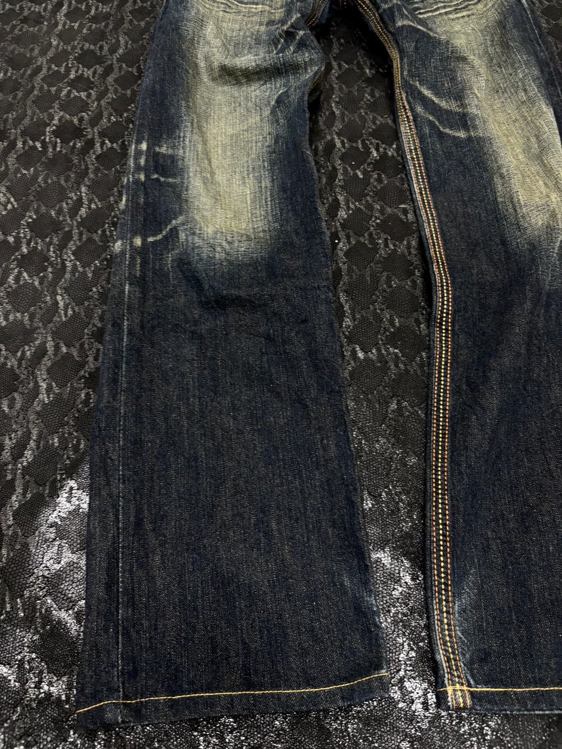 “EDWIN” Western Detail Crack Washed Pant 상품이미지5