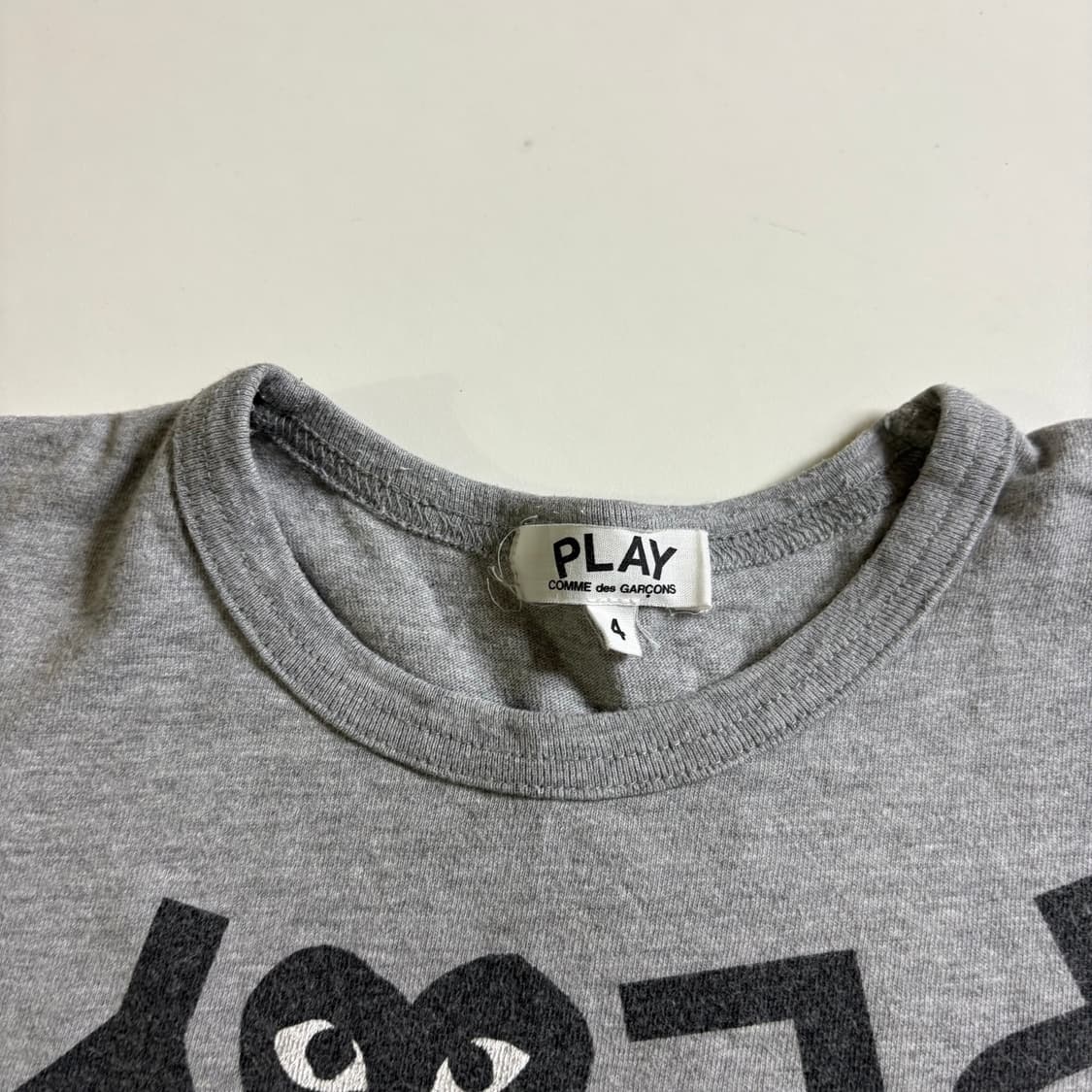 꼼데가르송 키즈 4t 상품이미지2