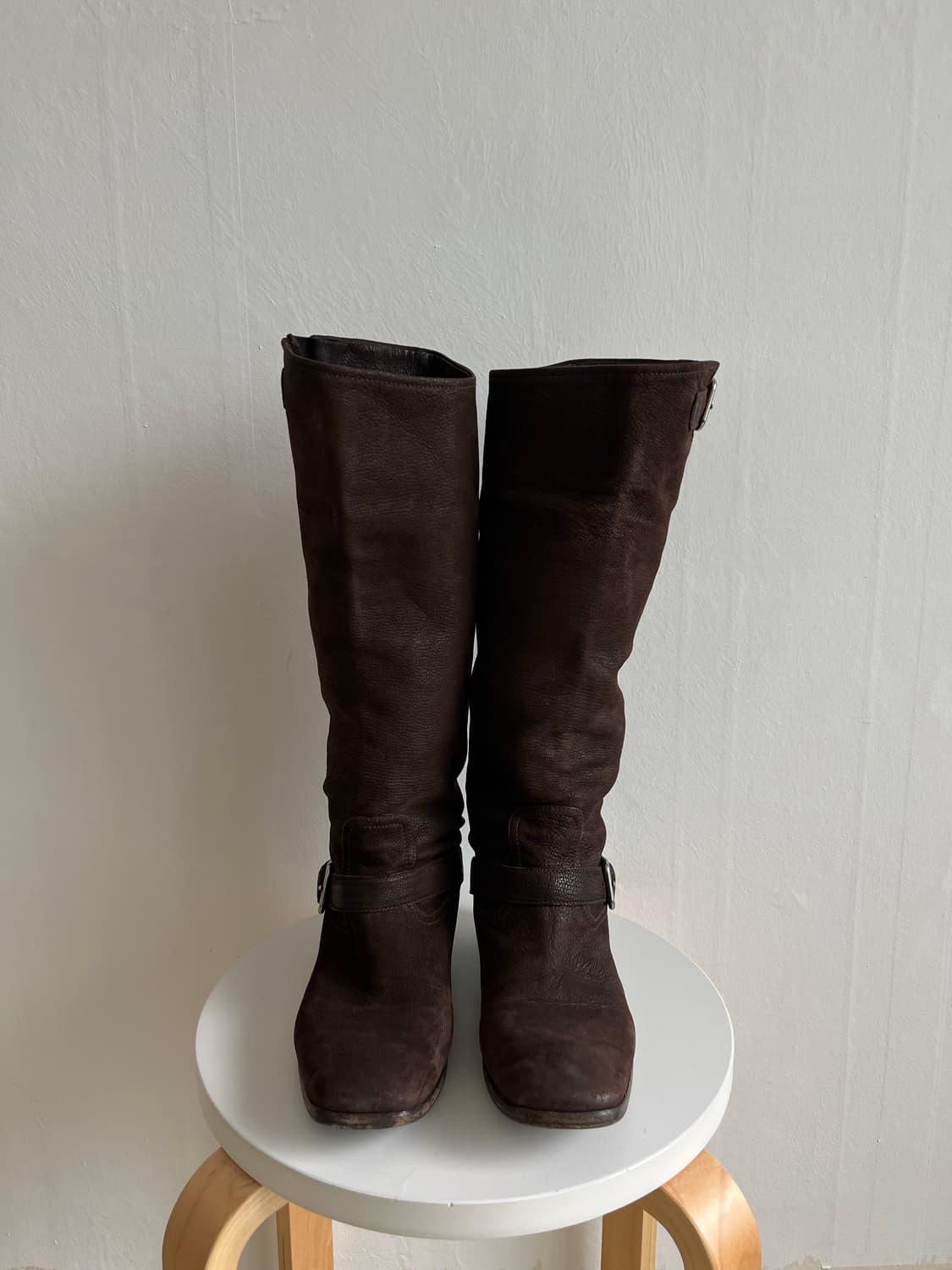 Prada 버클 라이딩 부츠 상품이미지2