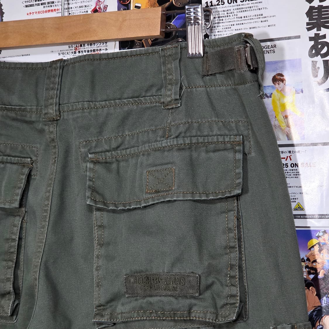 빈티지 밀리터리 멀티포켓 카키 카고팬츠 상품이미지9