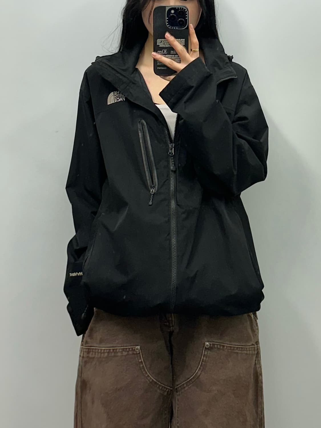 노스페이스 하이벤트 블랙 바람막이 상품이미지1