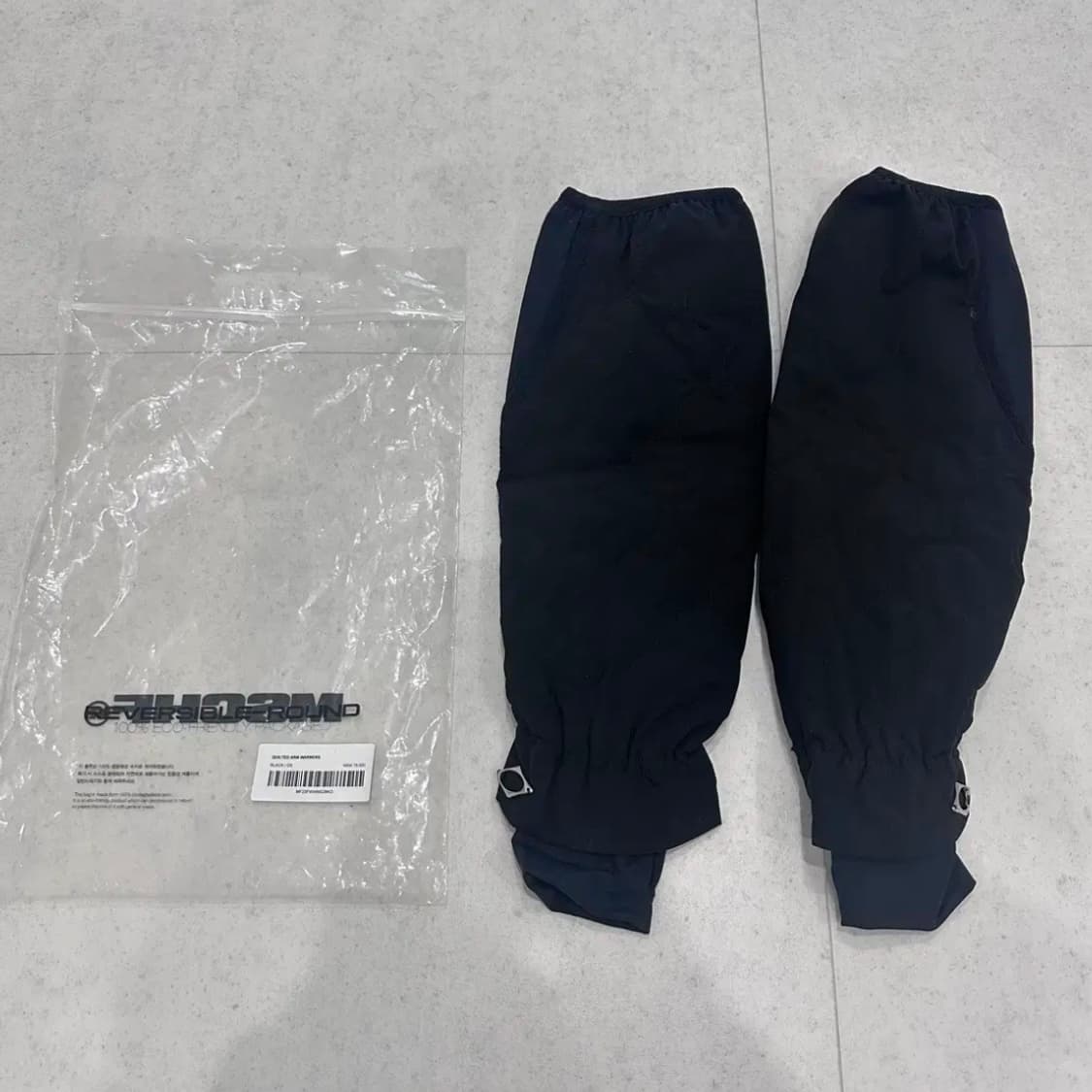 미스치프 퀼티드 암 워머 블랙 (새상품) 상품이미지2