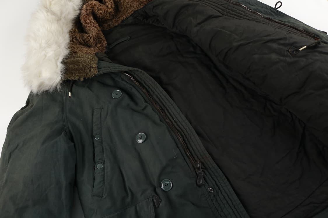 [L] 80's 미군 오리지널 N-3B 플라이트 항공 자켓 상품이미지5