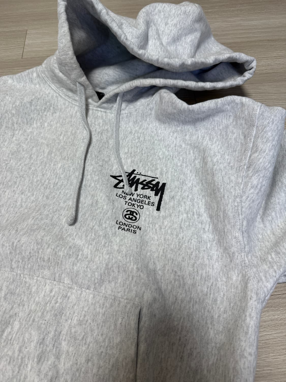 스투시 월드투어 후드 s 상품이미지2