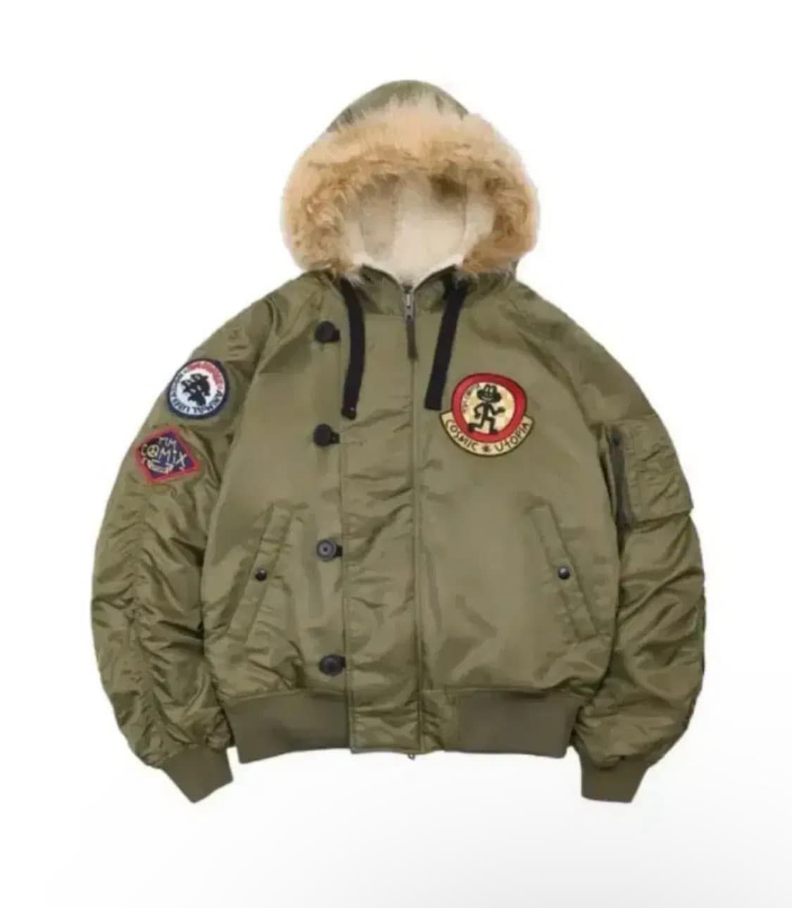 팀코믹스 ma-1 자켓 s사이즈 삽니다!(카키) 상품이미지1