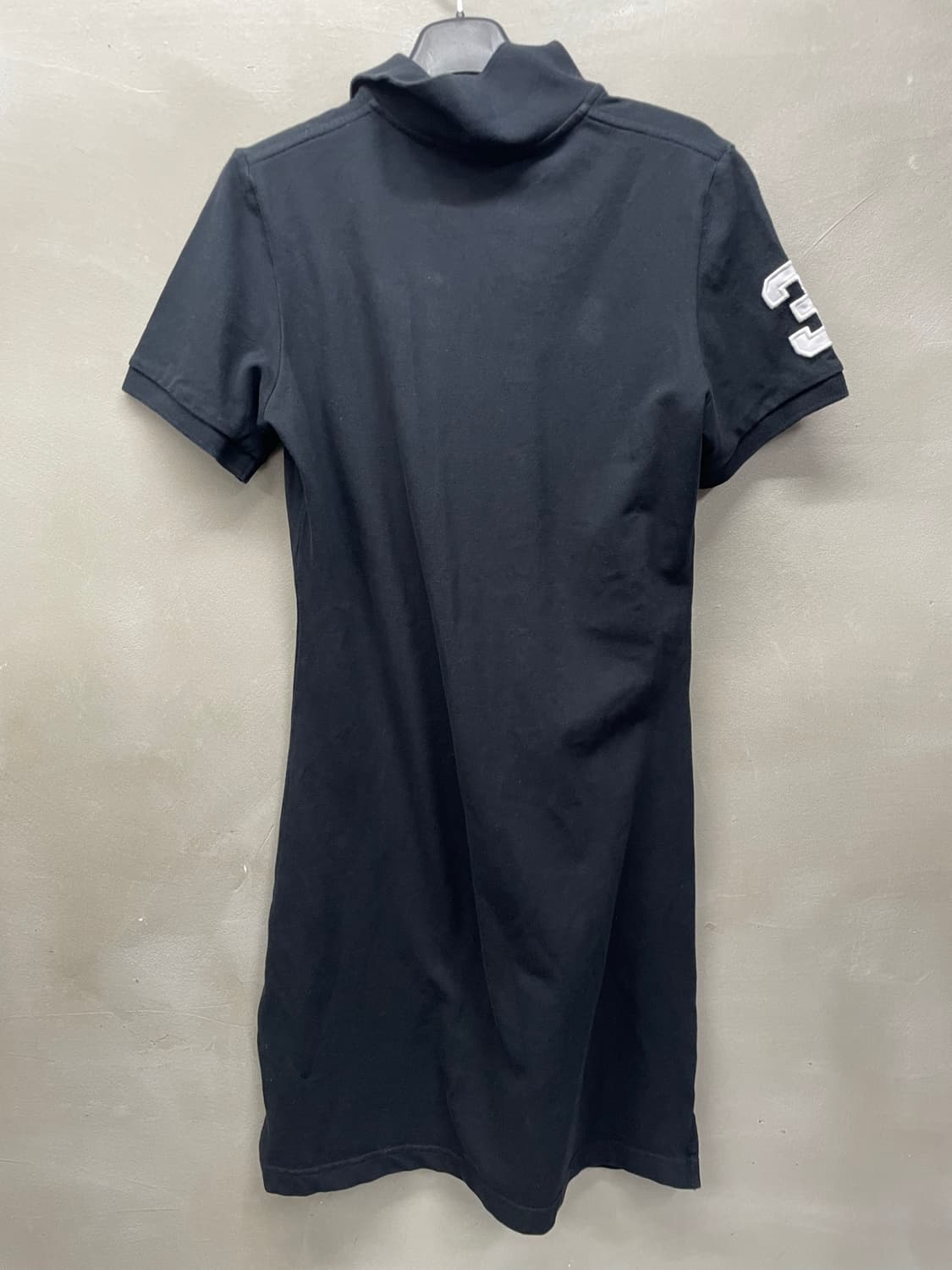 폴로 랄프로렌 반팔 카라 원피스  블랙XL 상품이미지5