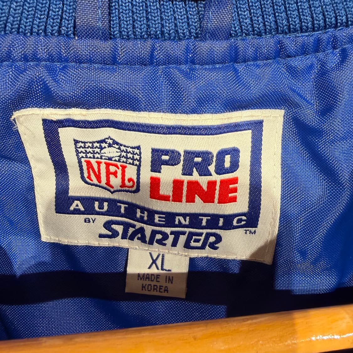 스타터 NFL 90s 덴버 브롱코스 웜업 자켓 XL 올드스쿨 상품이미지4