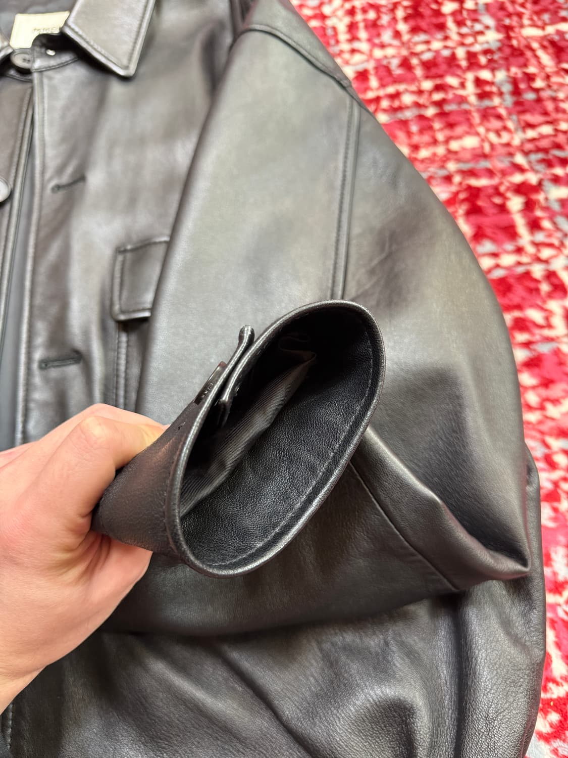 [4] MMGL 양가죽 램스킨 레더 자켓 상품이미지3