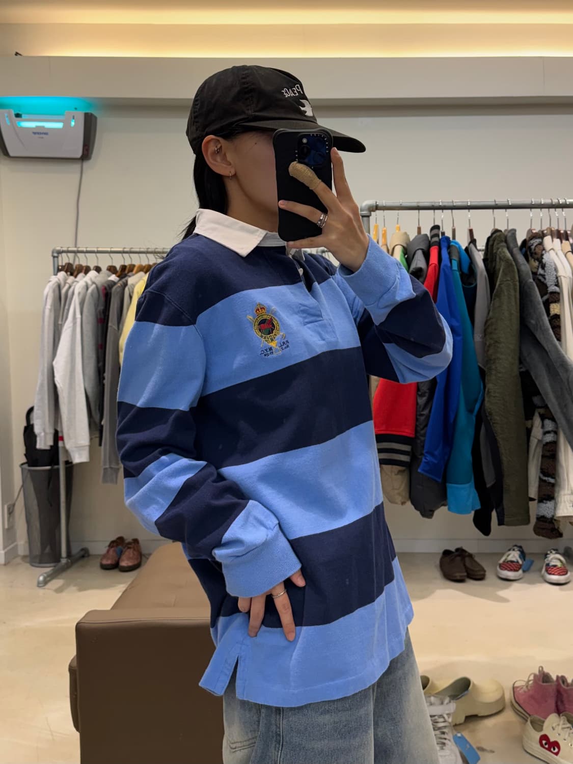 폴로 랄프로렌 스트라이프 저지 럭비 셔츠 상품이미지6