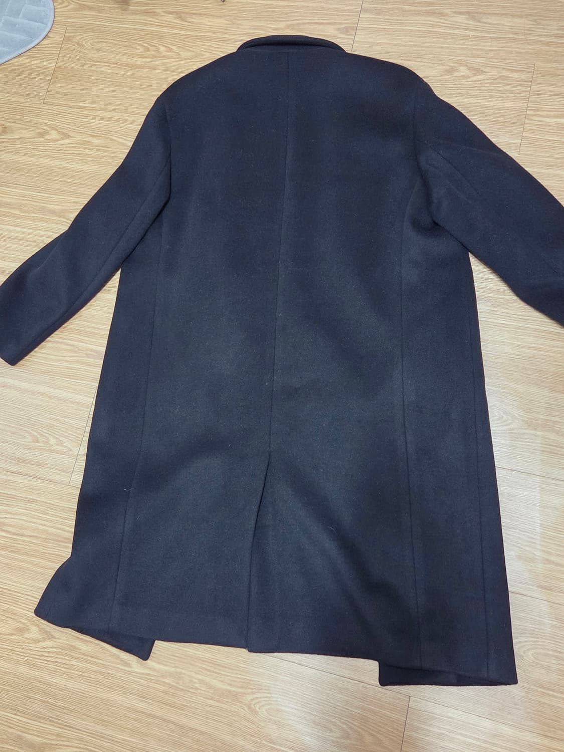 무탠다드 케시미어 블랜드 오버사이즈 싱글코트 상품이미지4