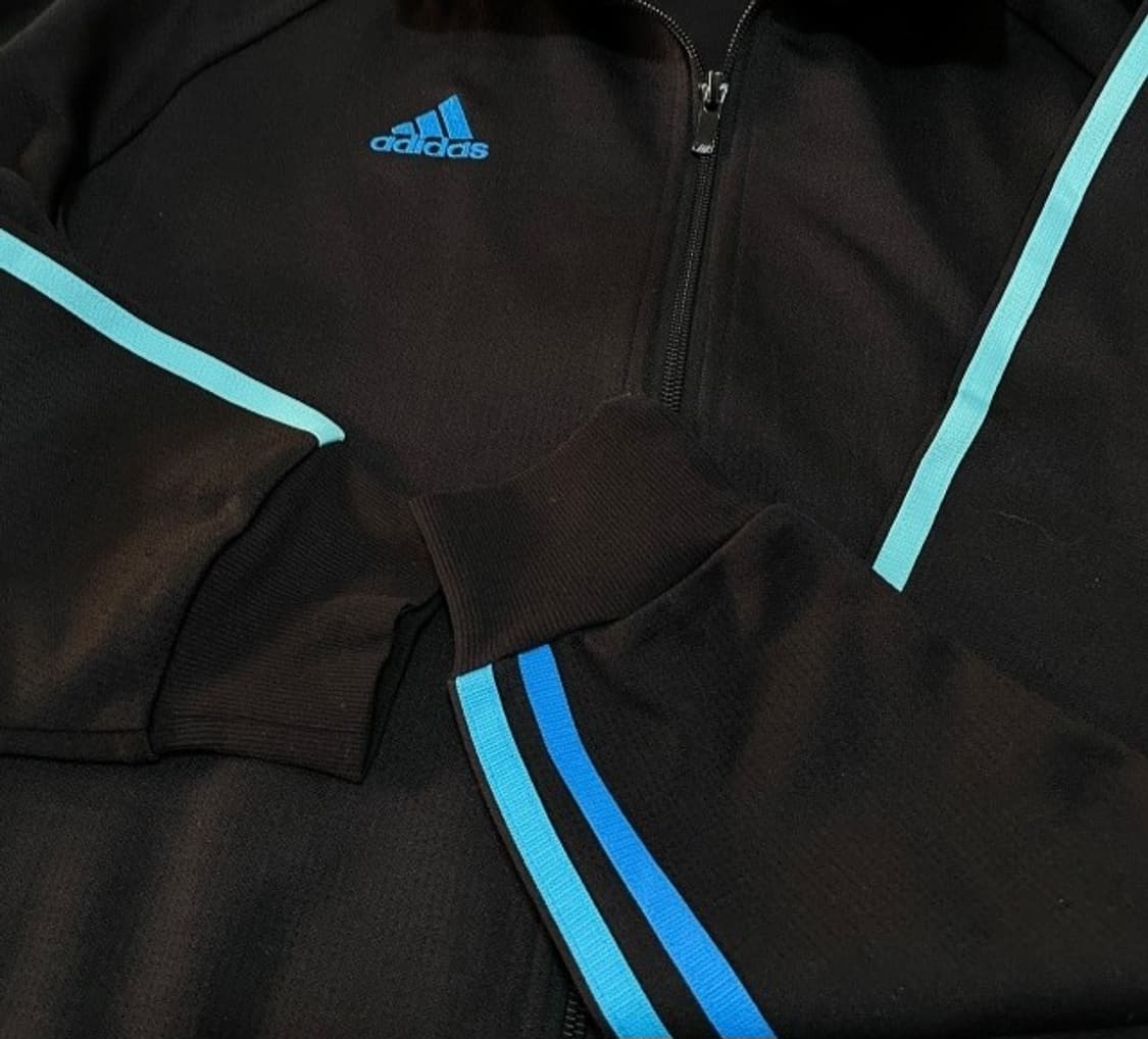 아디다스 검파 블랙 트랙탑 져지집업 95~100 상품이미지3