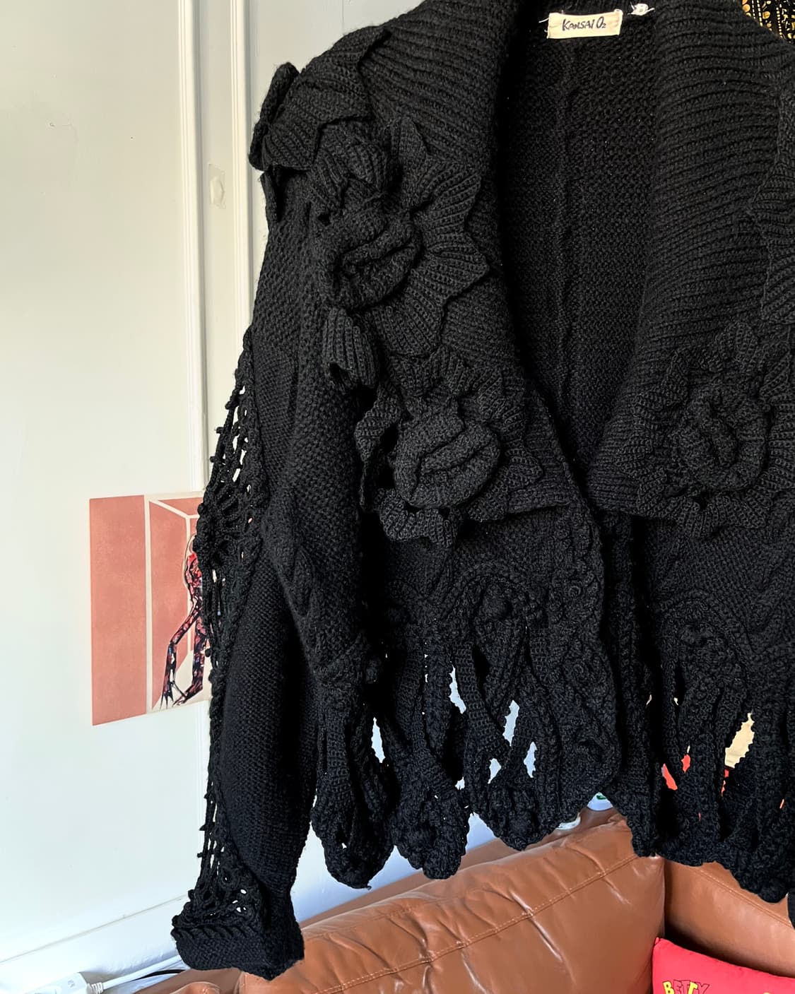 1980s KANSAI O2 Archive Floral Cardigan 상품이미지5