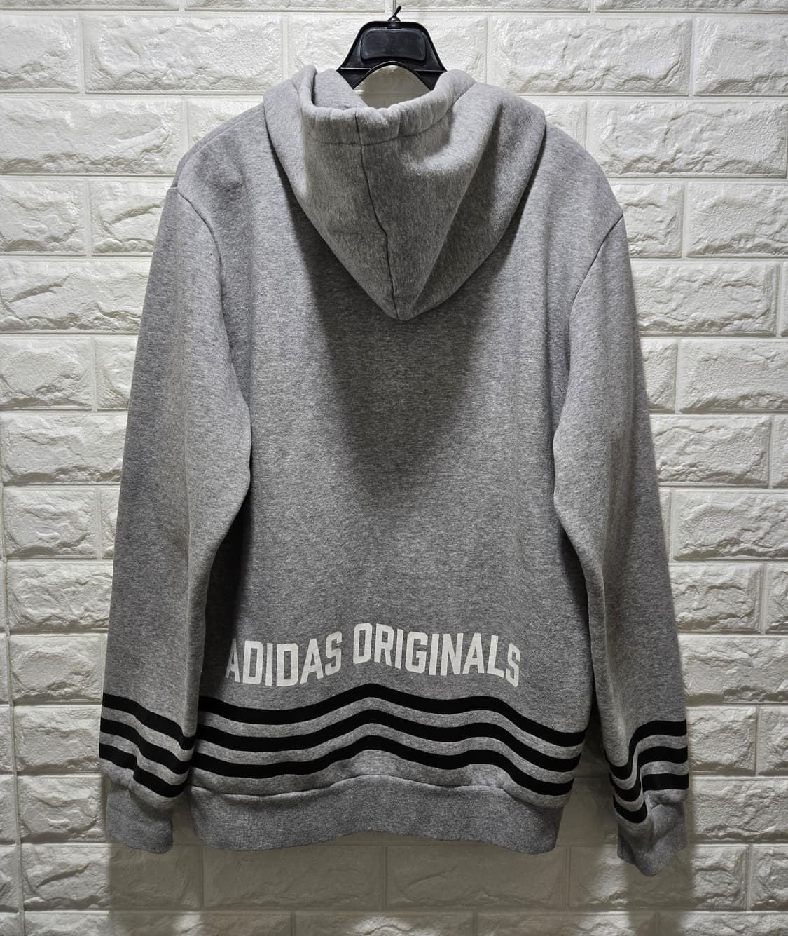 아디다스 오리지널스 스트릿 그래픽 풀집업 기모 후드티 XL 상품이미지8