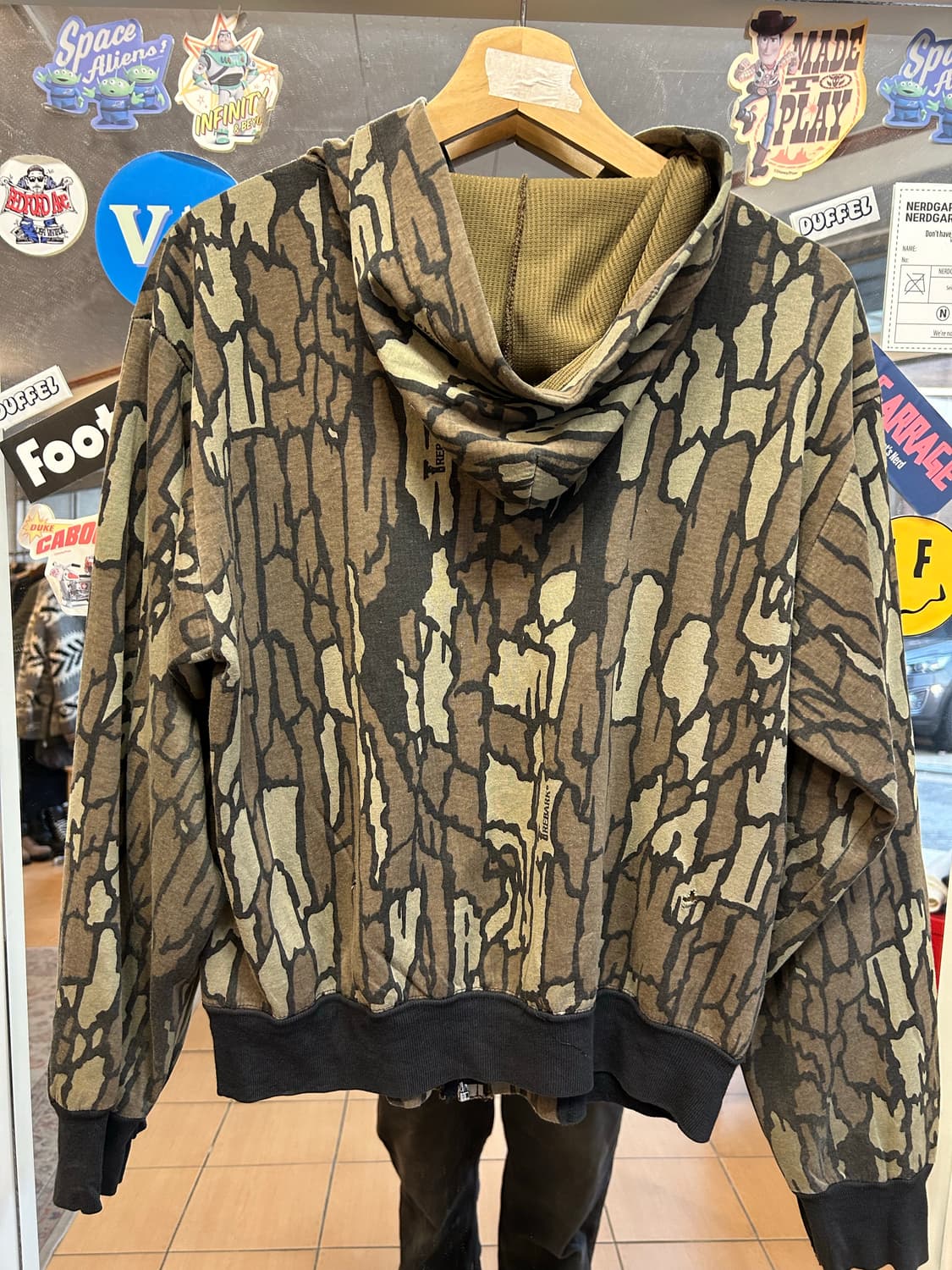 80,90‘s Trebark 리얼트리 후드집업 상품이미지5