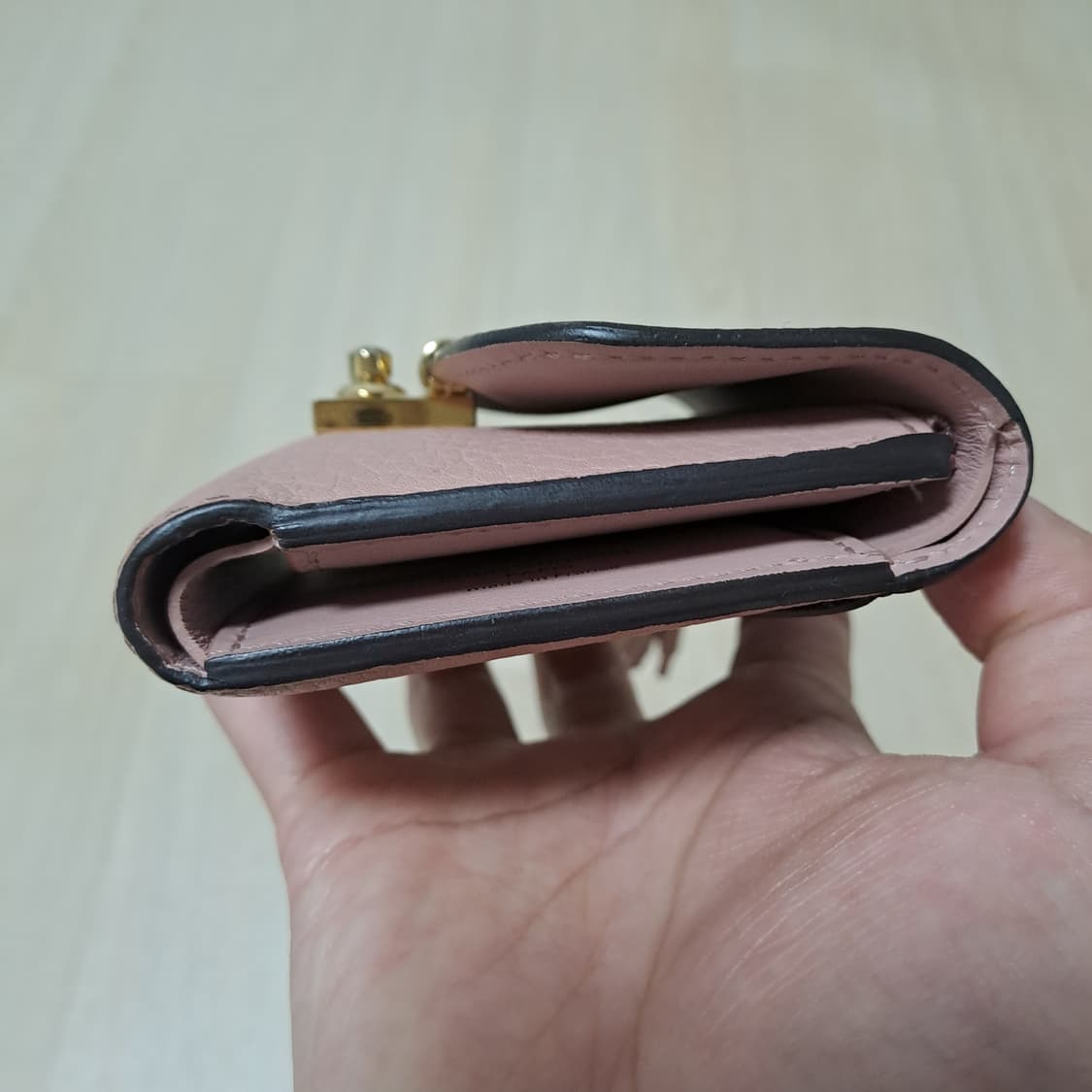 [100%/정품] 루이비통 다미에 에벤 핑크 반지갑, 루이비통지갑 상품이미지10