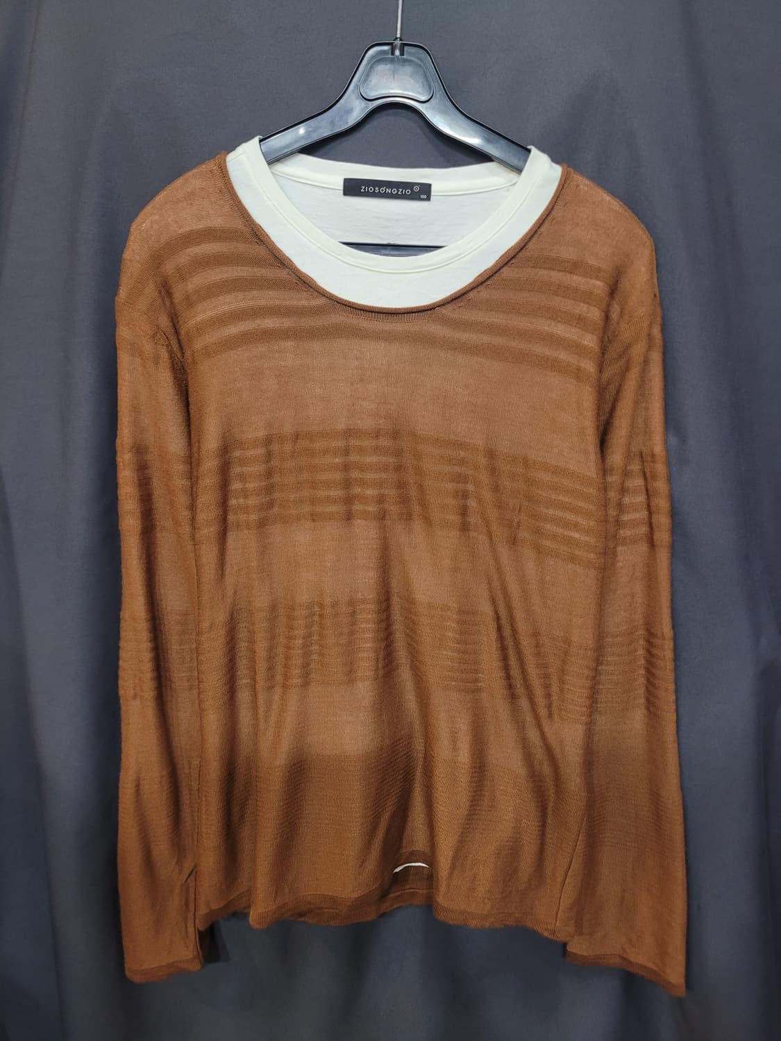 ZIOSONGZIO 지오송지오 레이어드 셔츠 상품이미지7