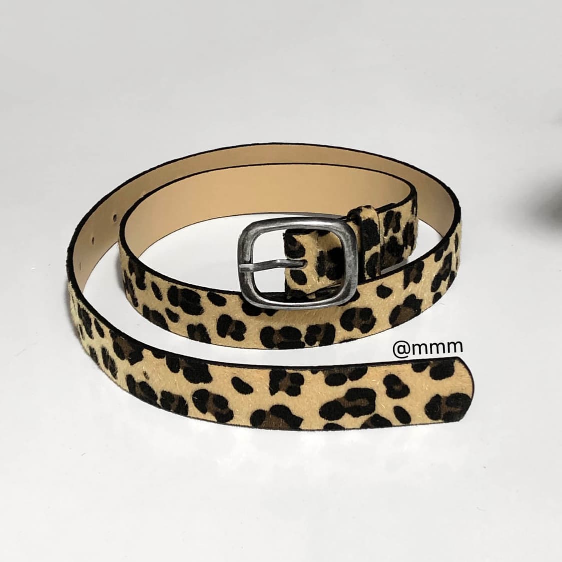 [Unisex] 레오파드 호피 송치 벨트🐆 상품이미지4