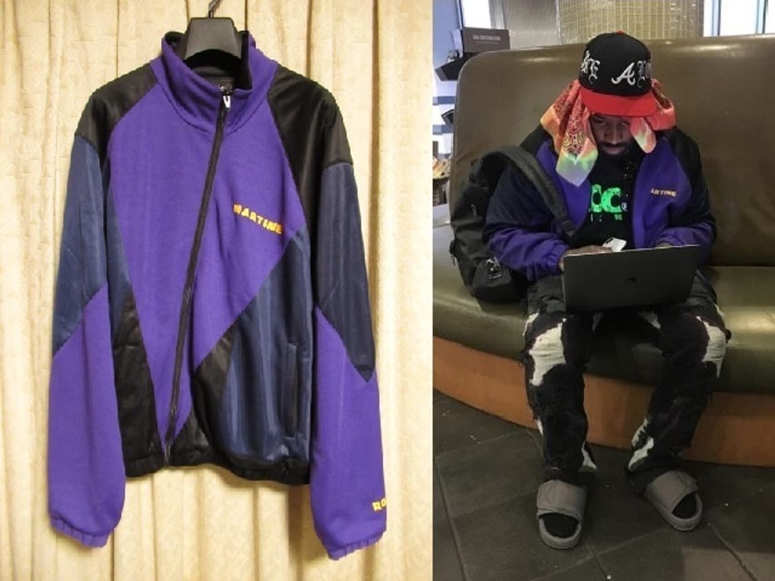 [L] 마틴로즈 트위스트 트랙 자켓 상품이미지1