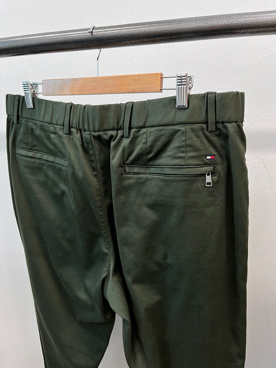 38-40) 타미 딥그린 밴딩 치노팬츠  상품이미지6
