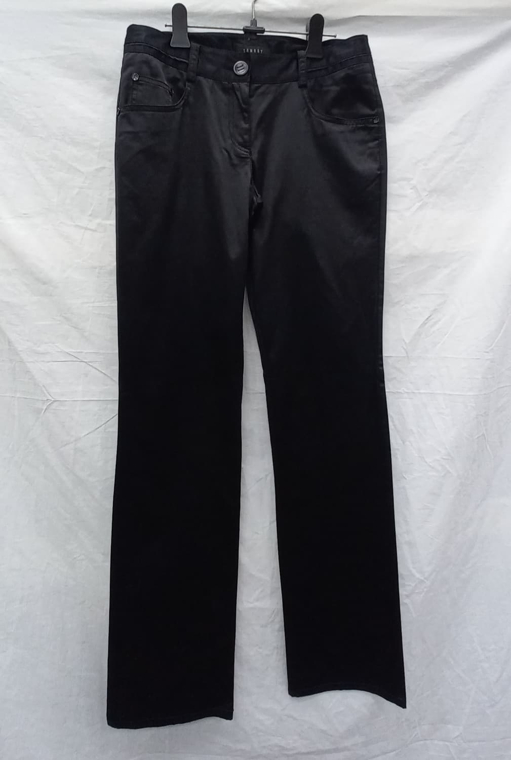 톰보이 블랙 여자 팬츠 (허리 26) 상품이미지1