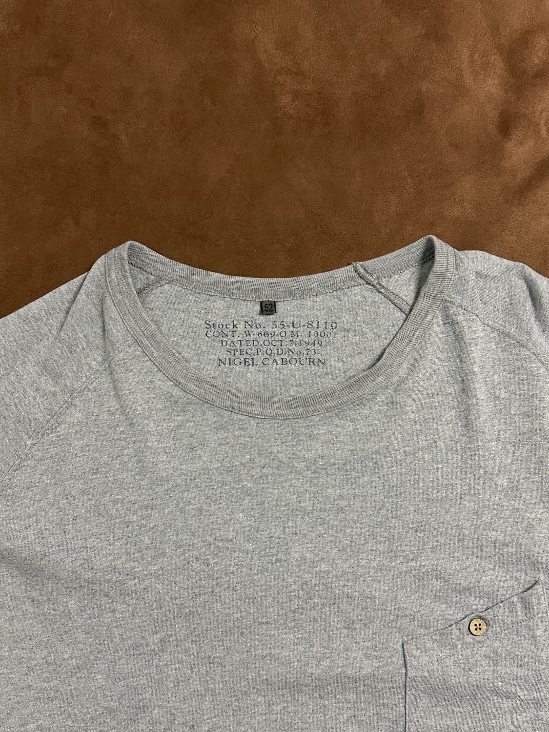 나이젤카본 포켓 티셔츠 상품이미지3