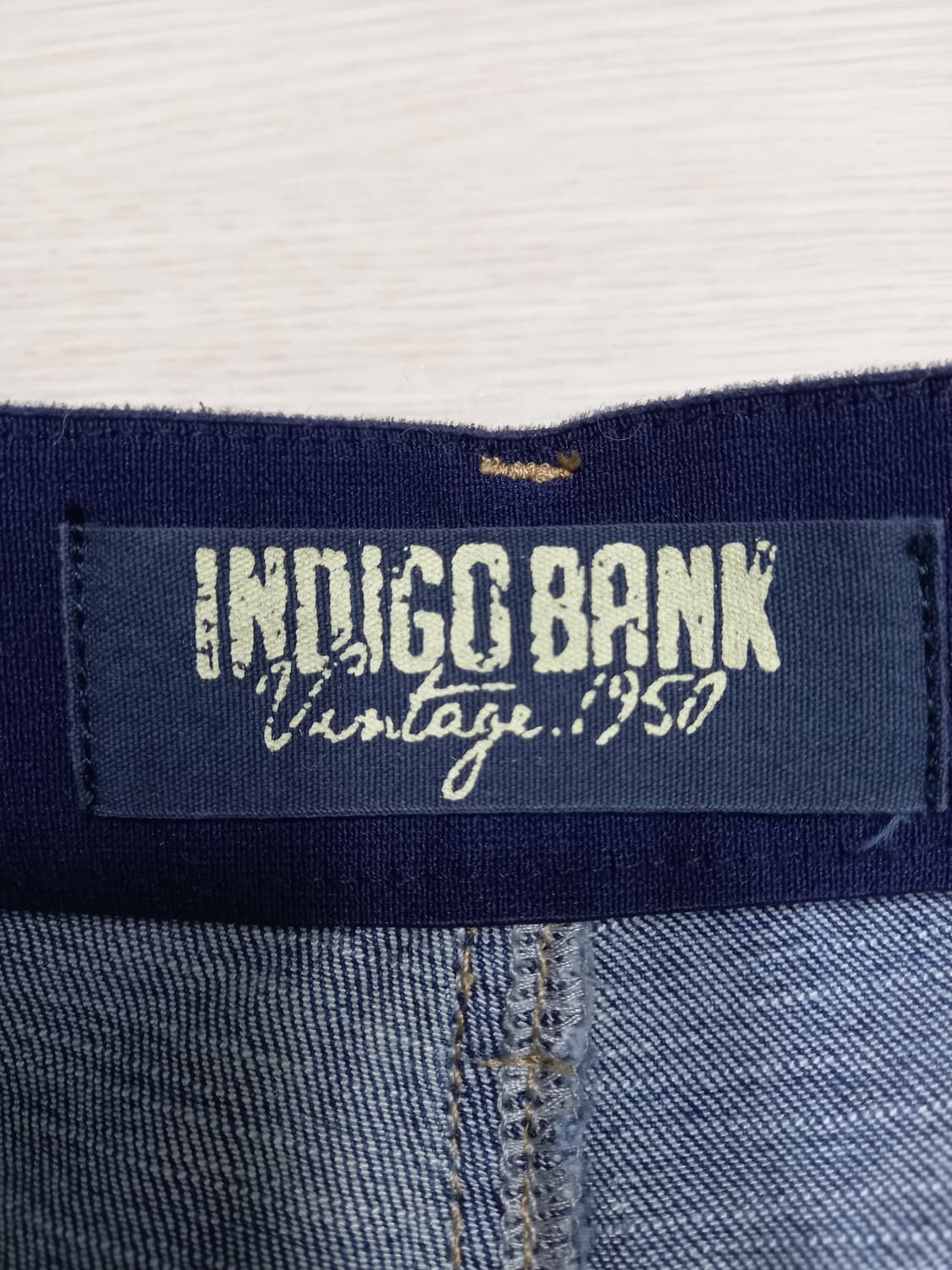 31 INDIGO BANK 워싱 스판 테이퍼드진 31-504 상품이미지8