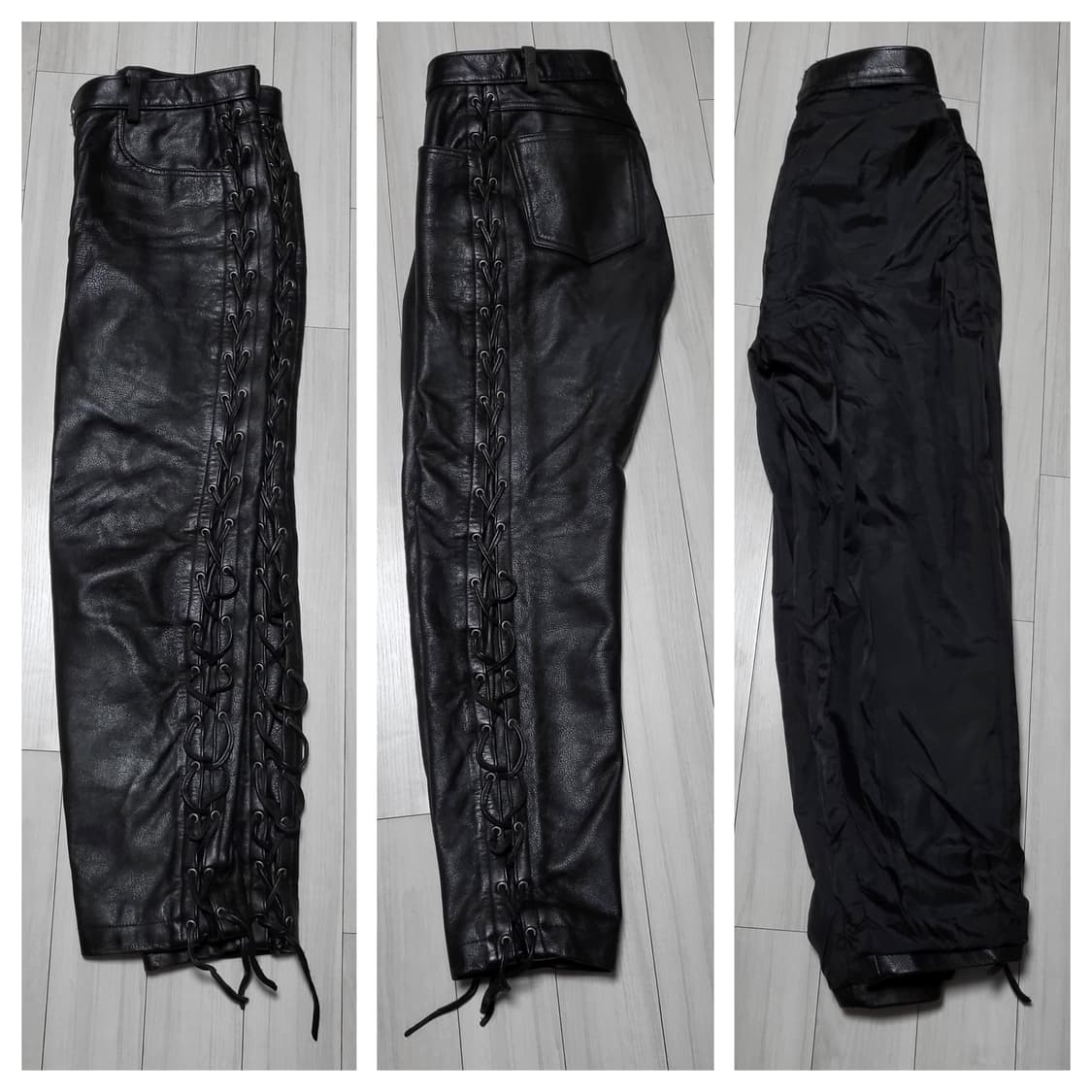 (32) 할리데이비슨 가죽바지 레더팬츠 웨스턴바지 바이크바지 상품이미지4