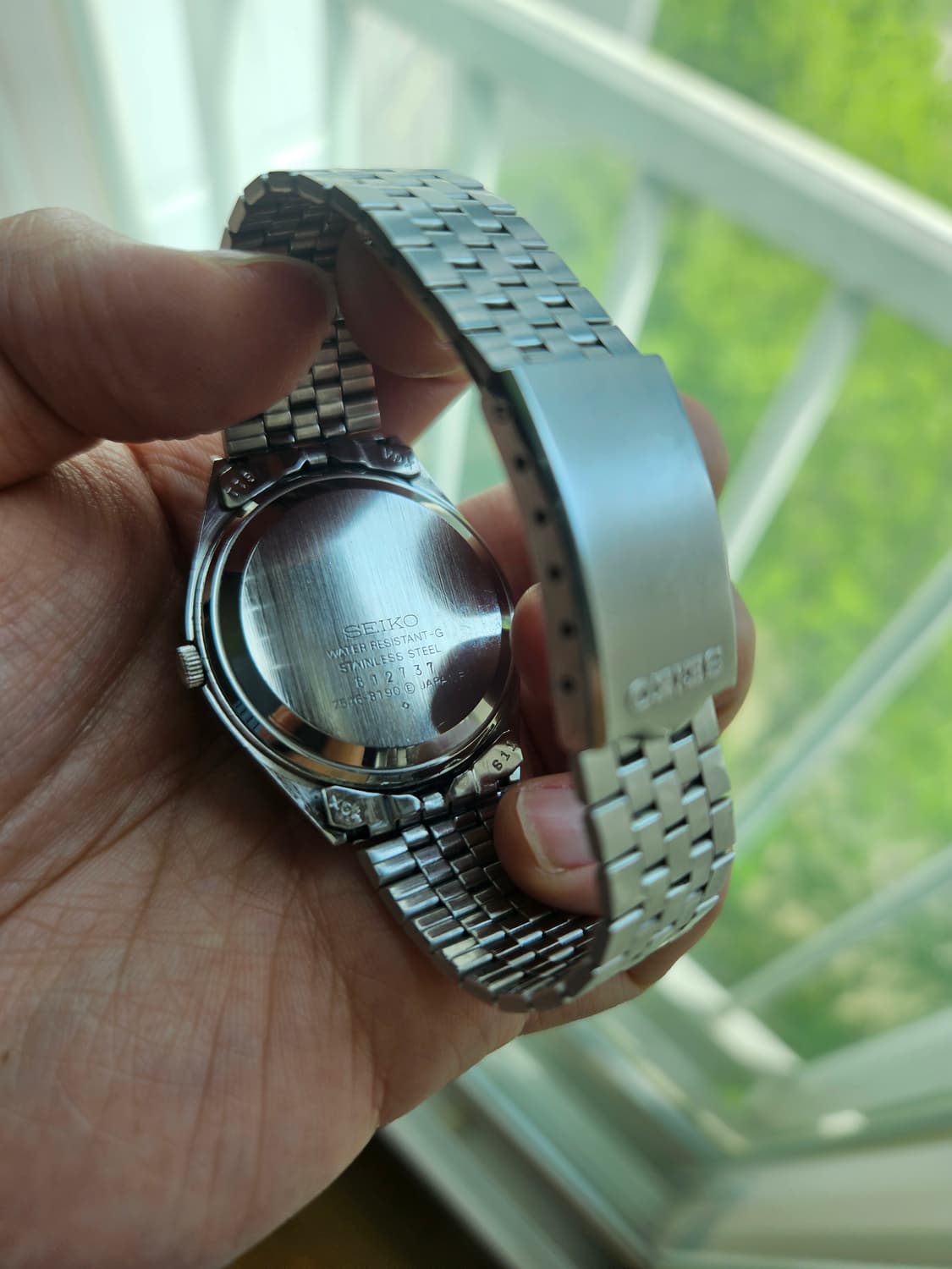 1978s 세이코 타입2 각유리 쿼츠 빈티지 시계 상품이미지4