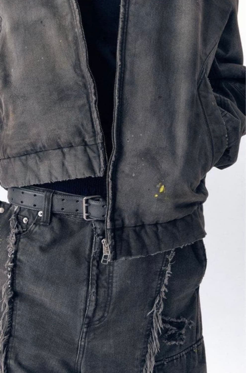 Vuja De CONCRETE leather belt 상품이미지4