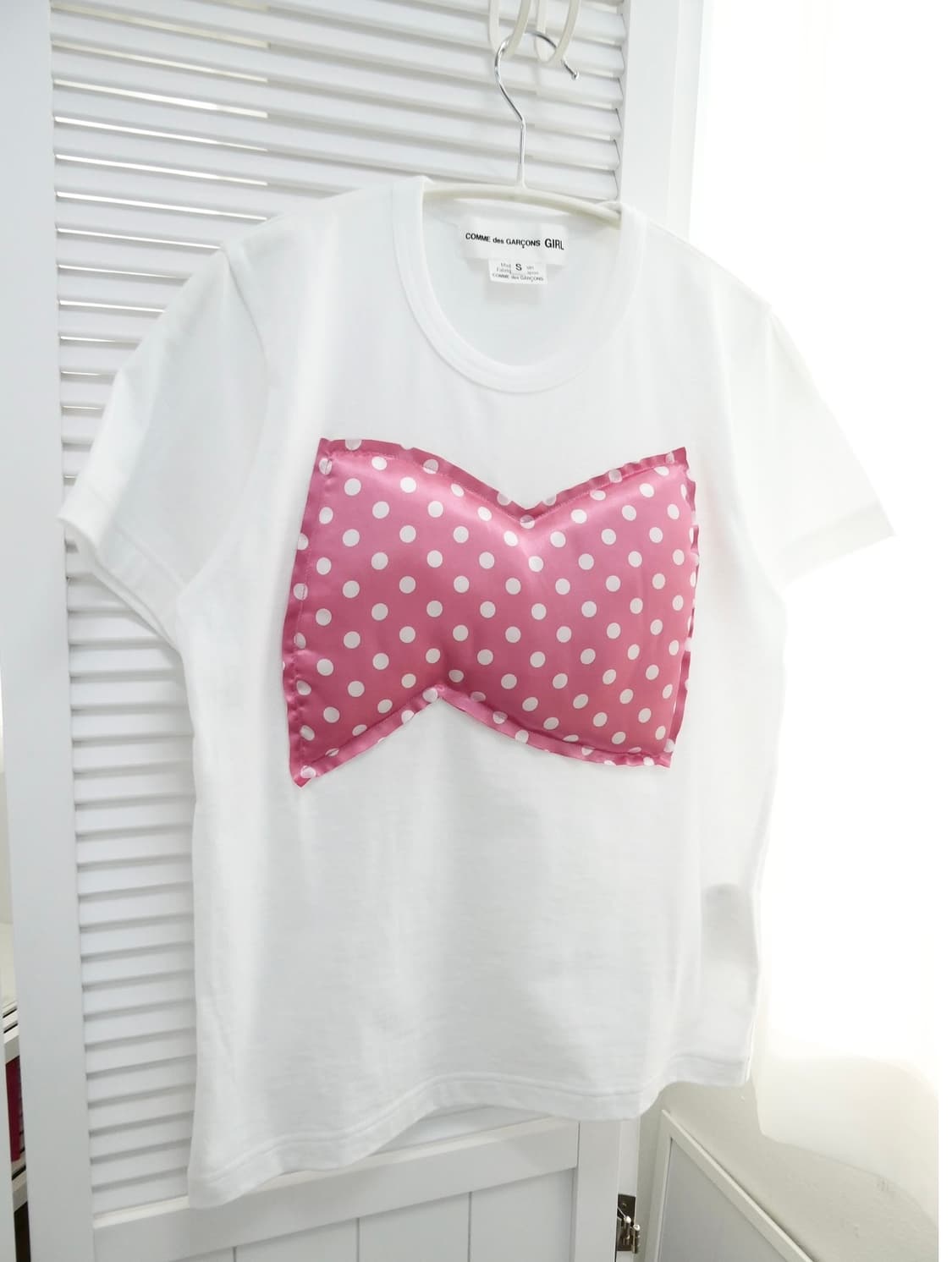꼼데가르송 걸 리본쿠션 탑 상품이미지5