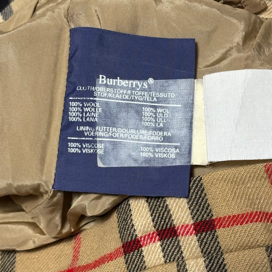 76-92 버버리 노바체크 롱 스커트 상품이미지5