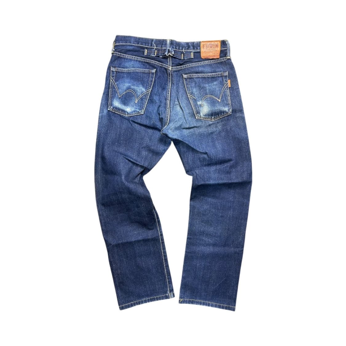 S) 에드윈 셀비지 인디고 신치백 데님팬츠 BD-048 상품이미지2