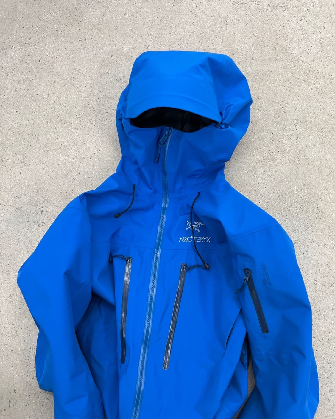아크테릭스 알파 SV 블루 고어텍스 자켓 상품이미지1