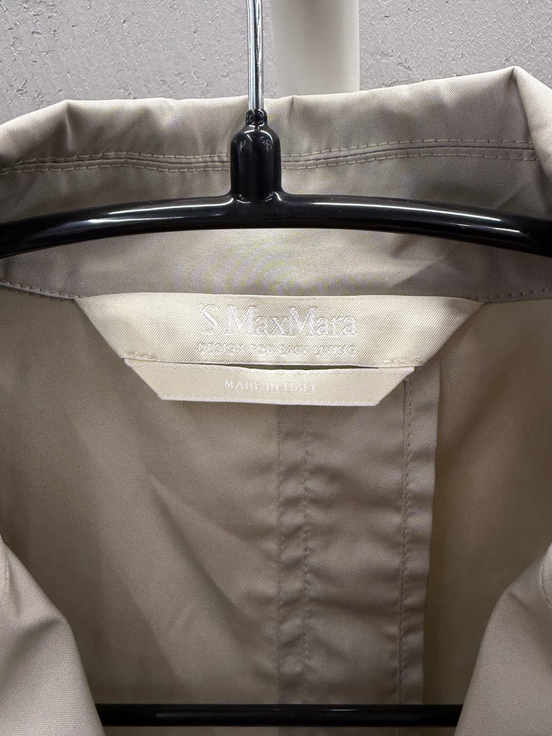 S Max Mara 베이지 경량 자켓 40 상품이미지3