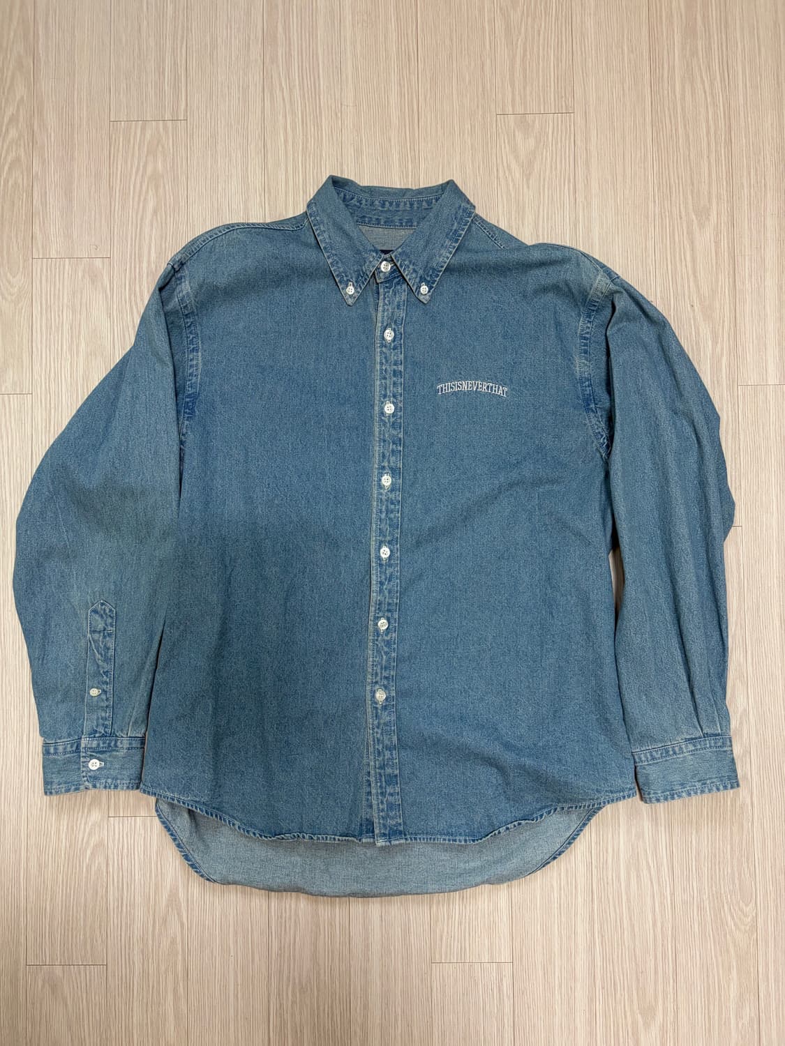 Thisisneverthat 디스이즈네버댓 데님 셔츠 상품이미지1