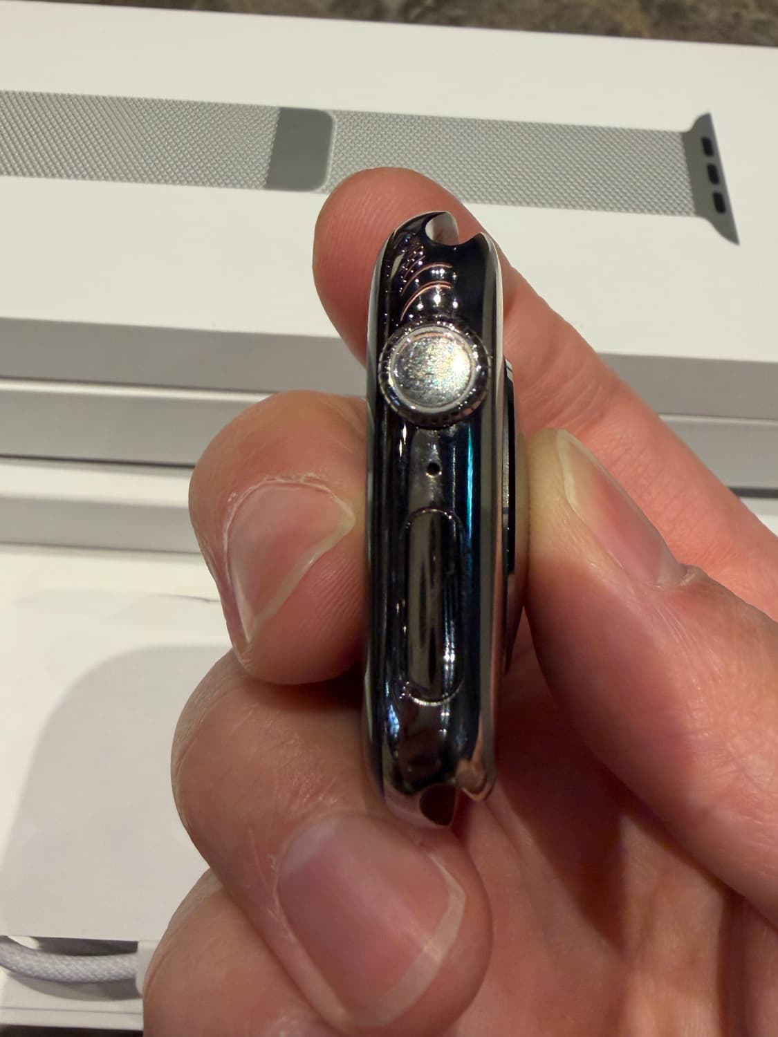 (새상품급) 애플워치 10 내추럴 티타늄 46mm 셀룰러 판매합니다. 상품이미지4