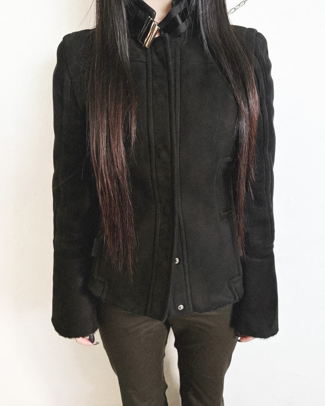 구찌 톰포드기 04AW 플레어슬리브 크롭컷 시어링자켓 상품이미지3