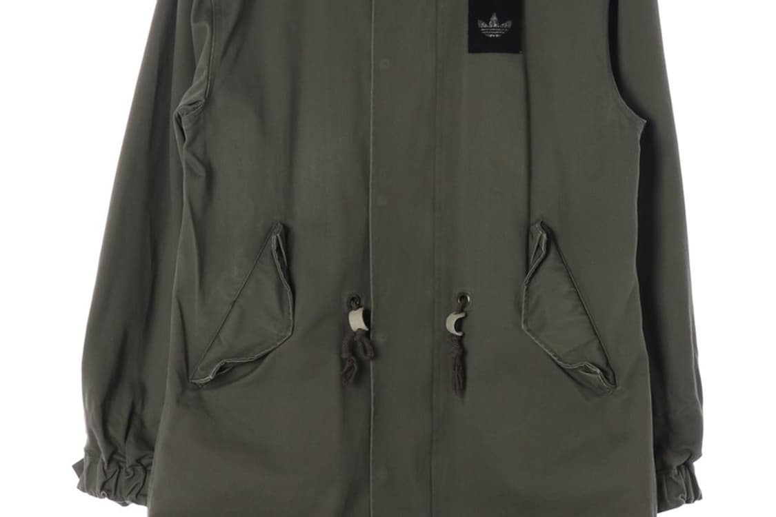 아디다스 오리지널 2in1 롱파카 빈티지 야상 M 상품이미지4