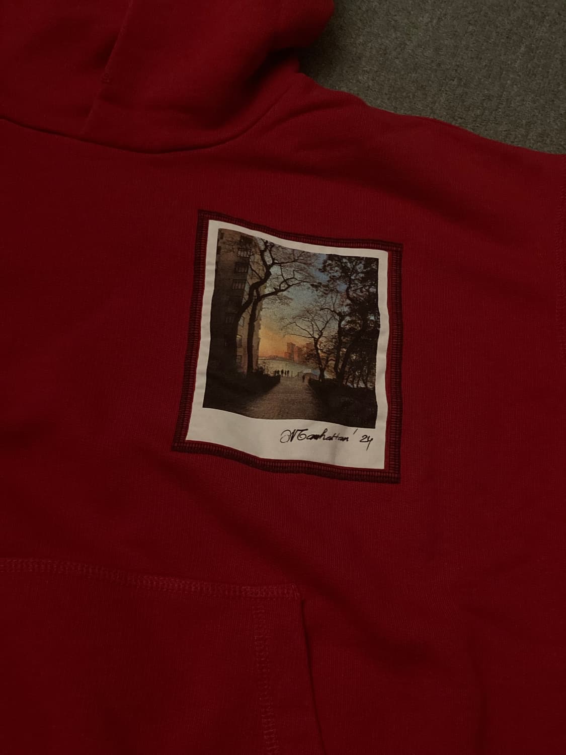 헬무트랭 포스트카드 후드티 L 상품이미지6